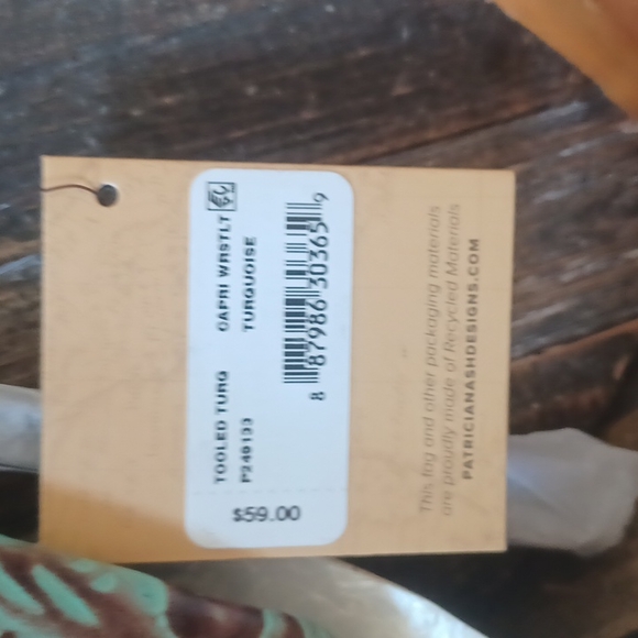 PATRICIA NASH TOOLED TURQUOISE 🥰 - Picture 11 of 11